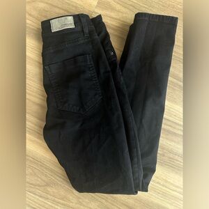 LF carmar high waisted black skinny jeans size 27